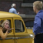 Chloe Hunter and David Paetkau in "FOR HEAVEN'S SAKE"