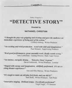 Nat Christian - Dtective Story - Ind Reviews
