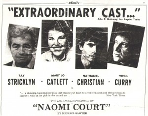 Nat Christian - Naomi Court -Cast Review
