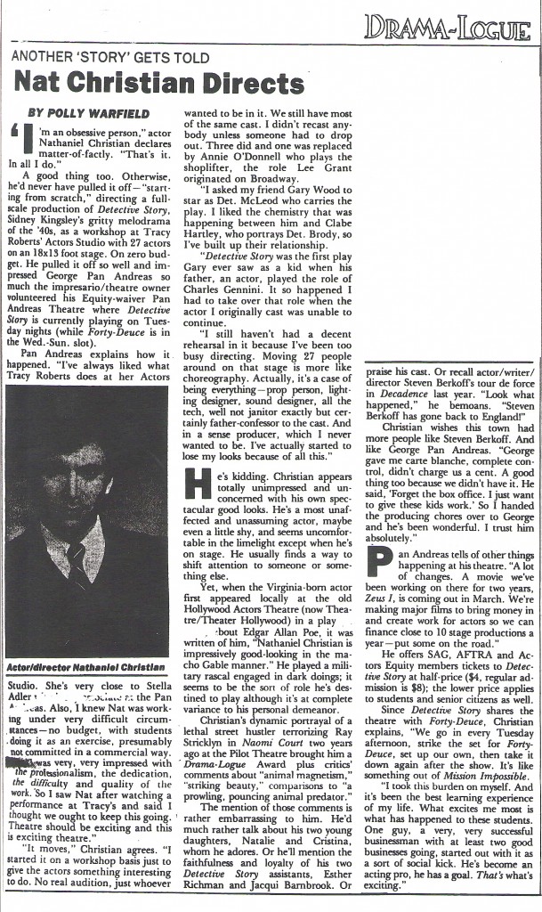 Nat Christian - Write-Up - Detective Story